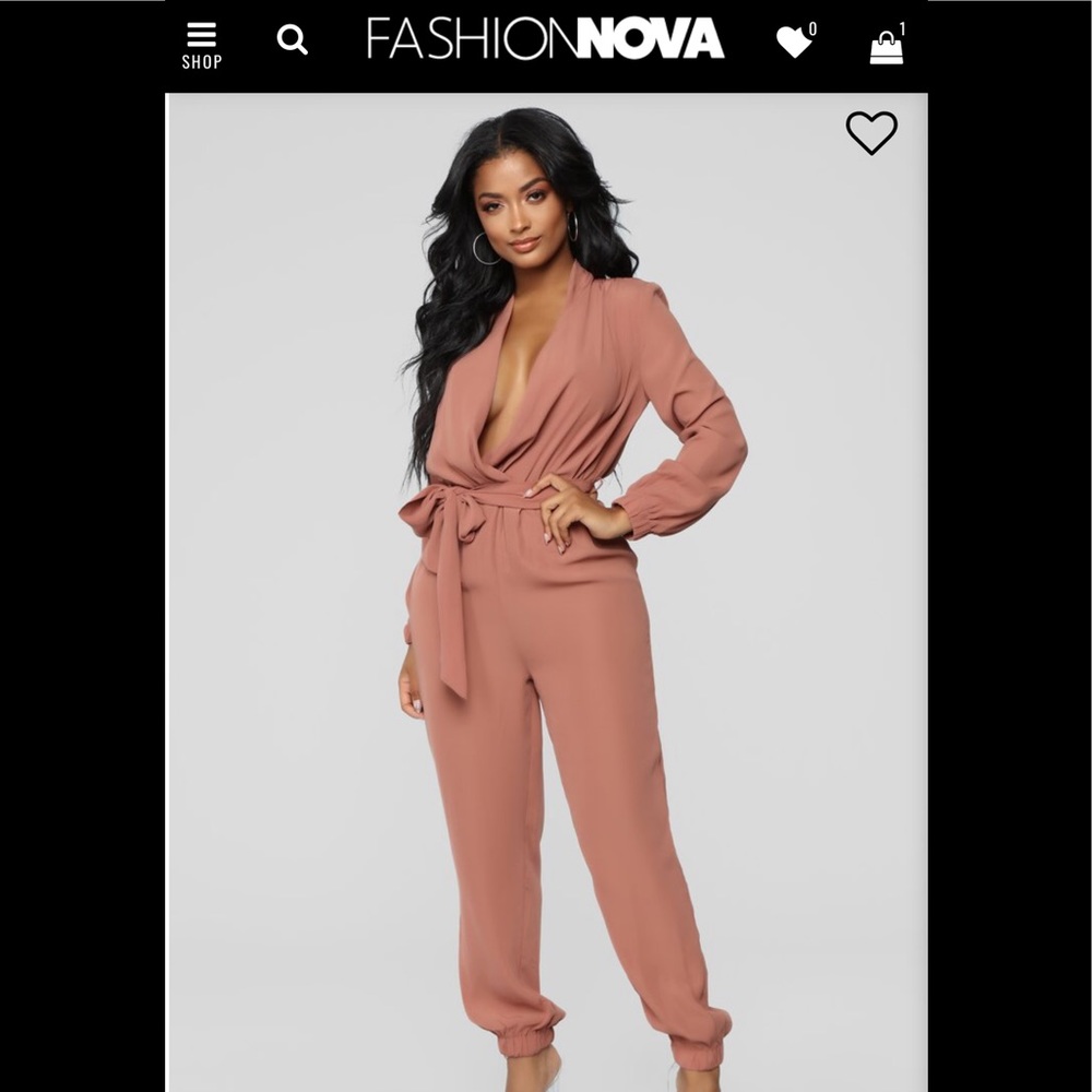 NWT Fashion Nova Jumpsuit